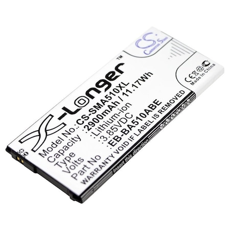 Bsc Preferred Samsung SM-A510F SM-A510F DS SM-A510K SM-A510M SM-A510S SM-A510Y Mobile Phone Repl. Battery CS-SMA510XL